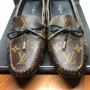 louis vuitton gloria flat loafer woman’s shoe